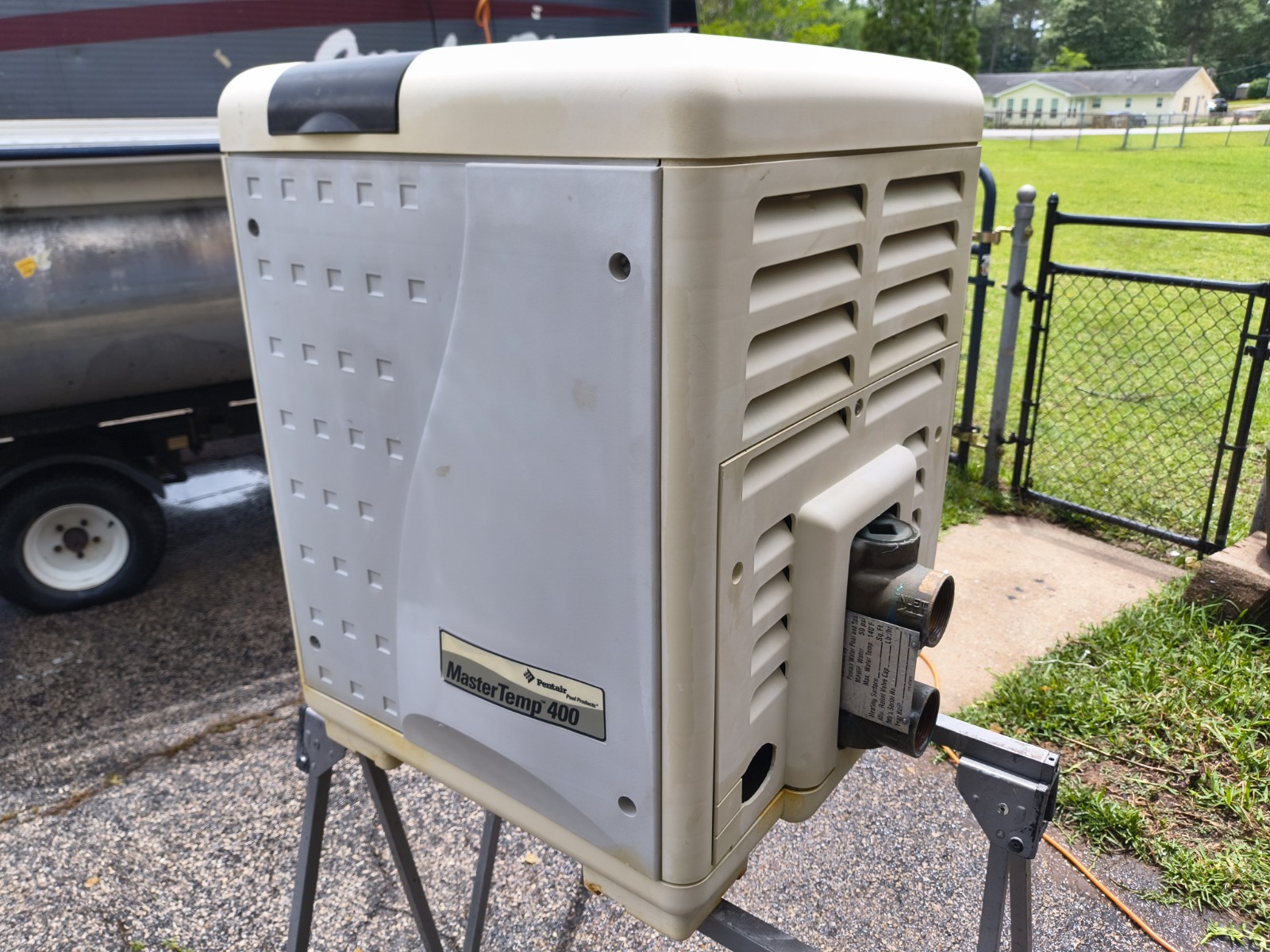 Pentair MasterTemp 400 Power Generator Natural Gas Pool/Spa 400,000 BTU 2011