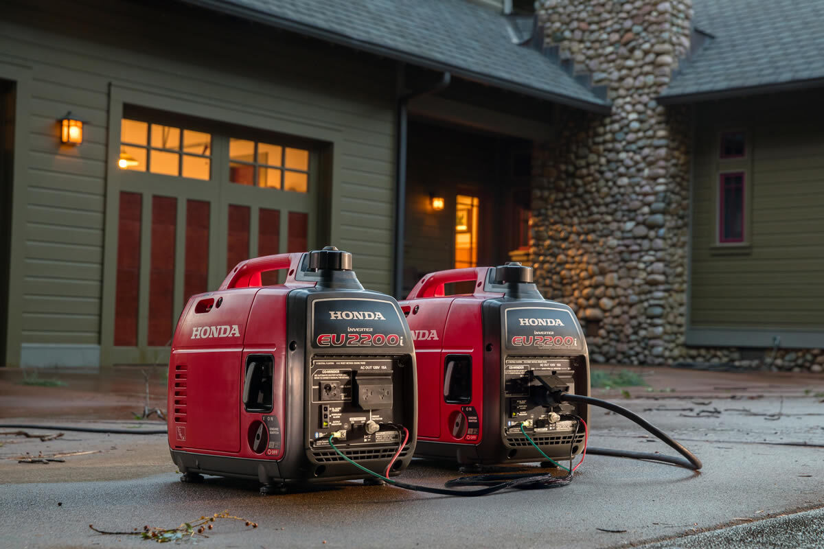 Honda EU2200i Companion 2,200 Watts Electric Generator – EU2200TAN1 (49 State)