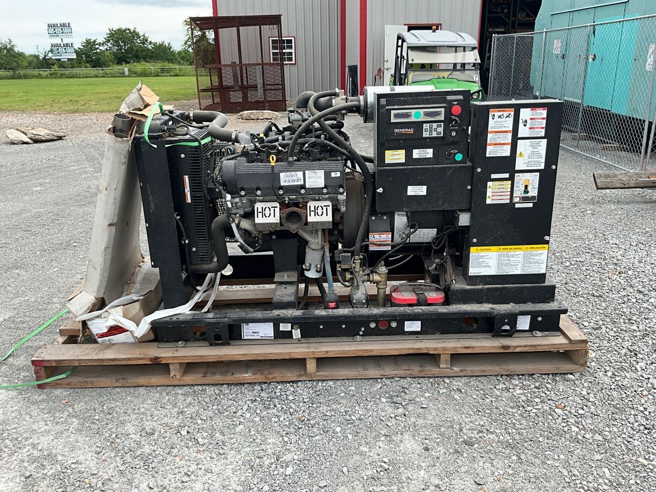 2019 New Surplus 35kW Generac NG Generator