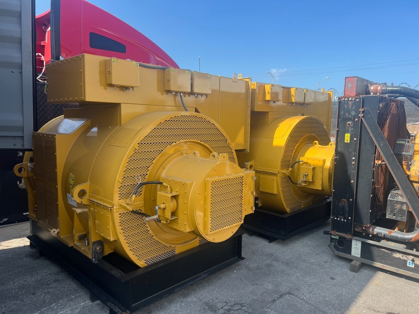 QTY (2) Continuous 2016 KATO 3000kW Generator Ends