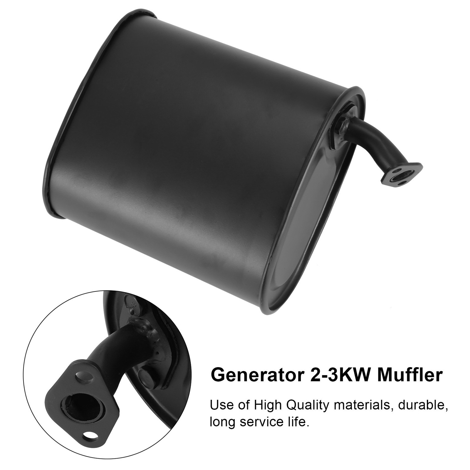 Gasoline Generator Universal 2-3KW Exhaust Muffler for 5.5HP 63811