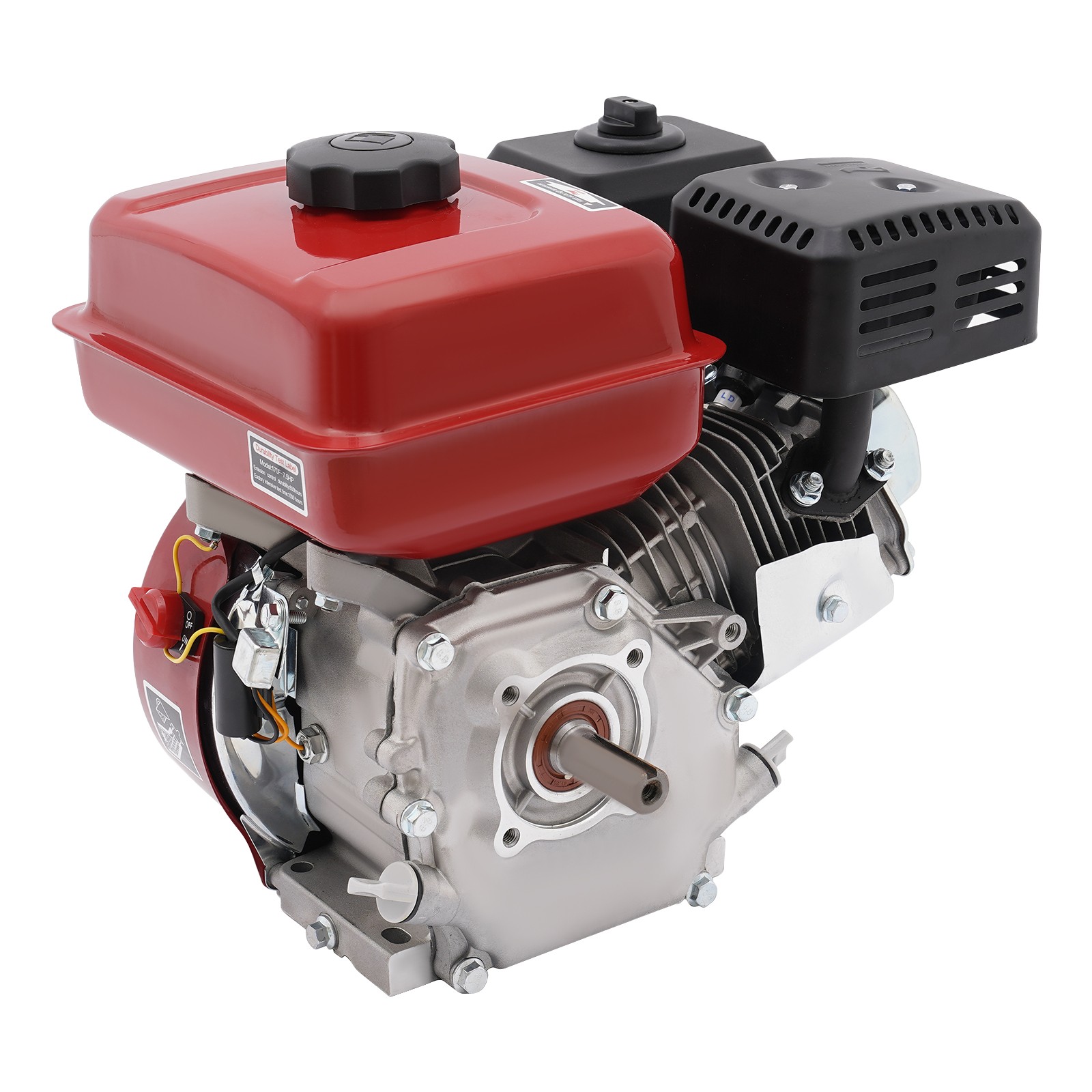7.5 HP 212cc Pull Start Horizontal Gas Powered Engine Go Kart Gas Engine Motor
