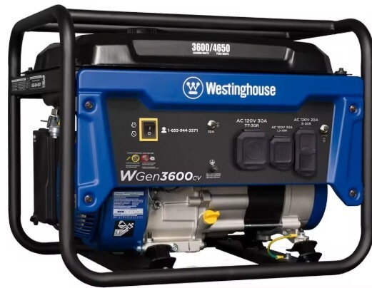 Westinghouse Portable Generator 3600-Watt – Blue
