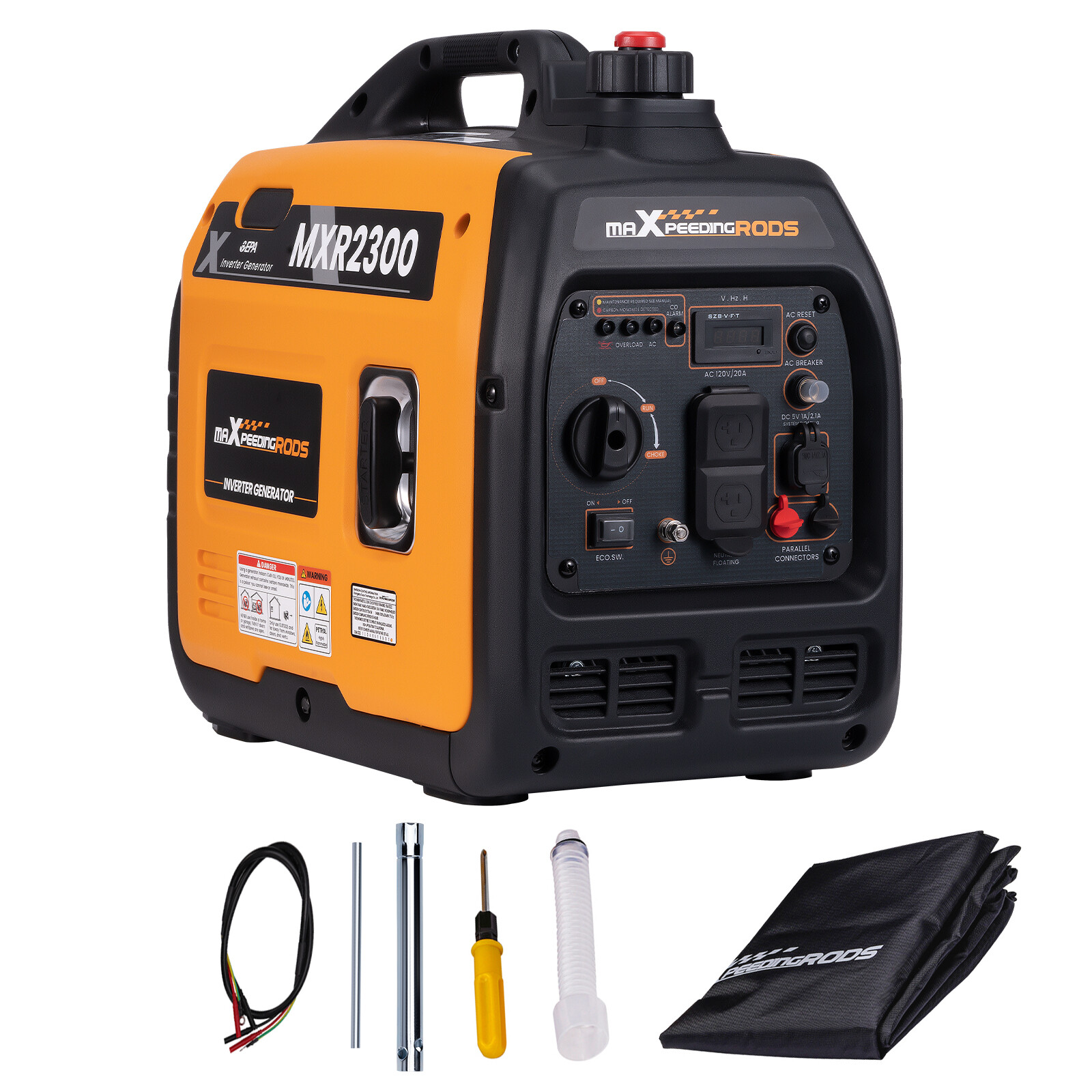 New 2300 Watt Portable Generator Super Quiet Inverter Generator For RV Camping