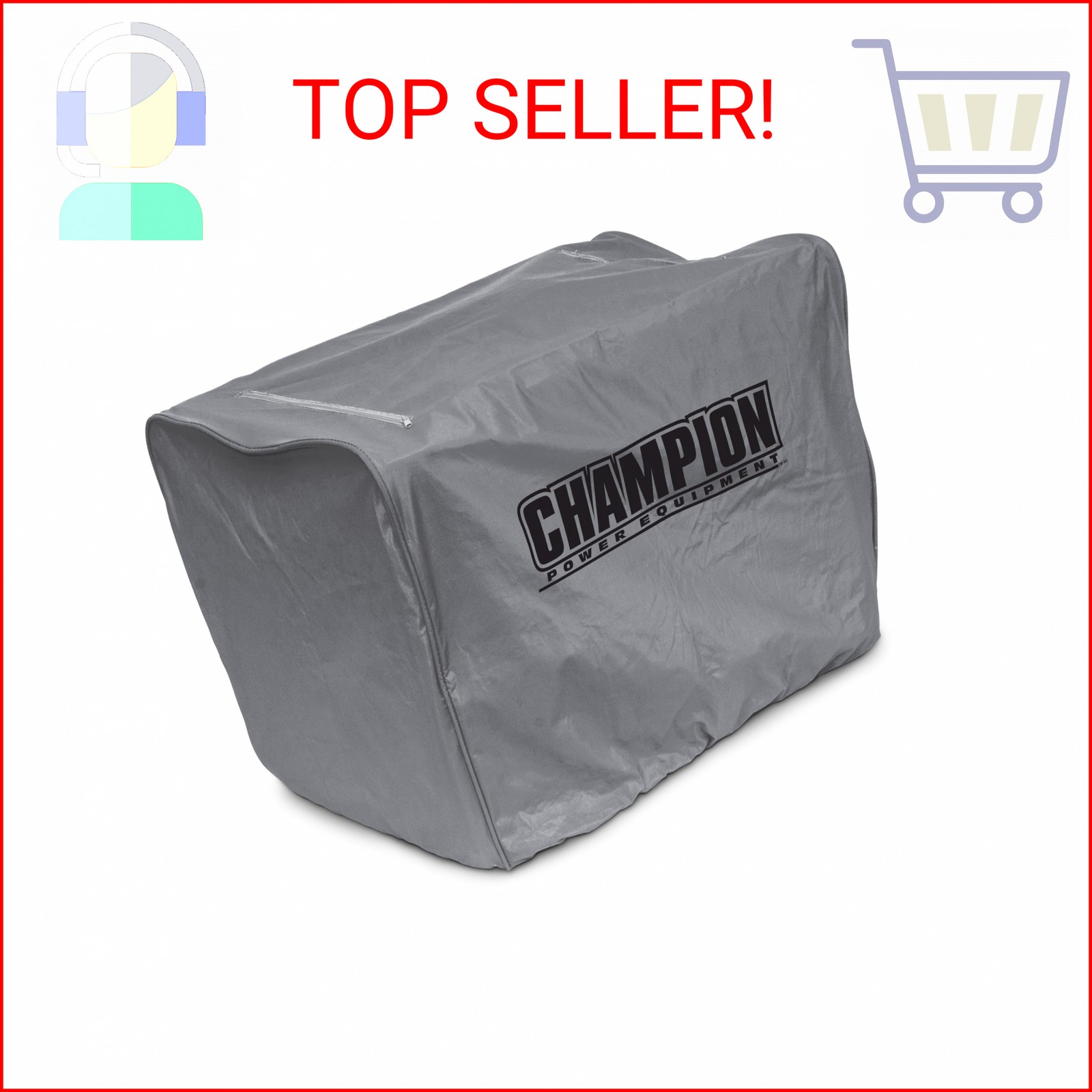 Champion Power Equipment Weather-Resistant Storage Cover for 3000 to 5500-Watt o
