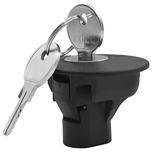Locking Gas Cap Fuel Tank Cap w/Keys Compatible with Ford F150, Edge, Escape,