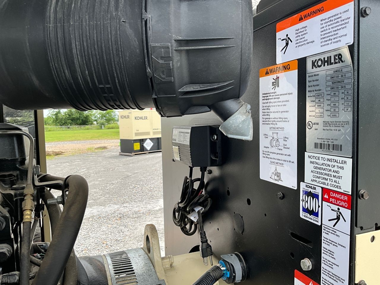 2019 New Surplus 50kW Kohler Diesel Gensets