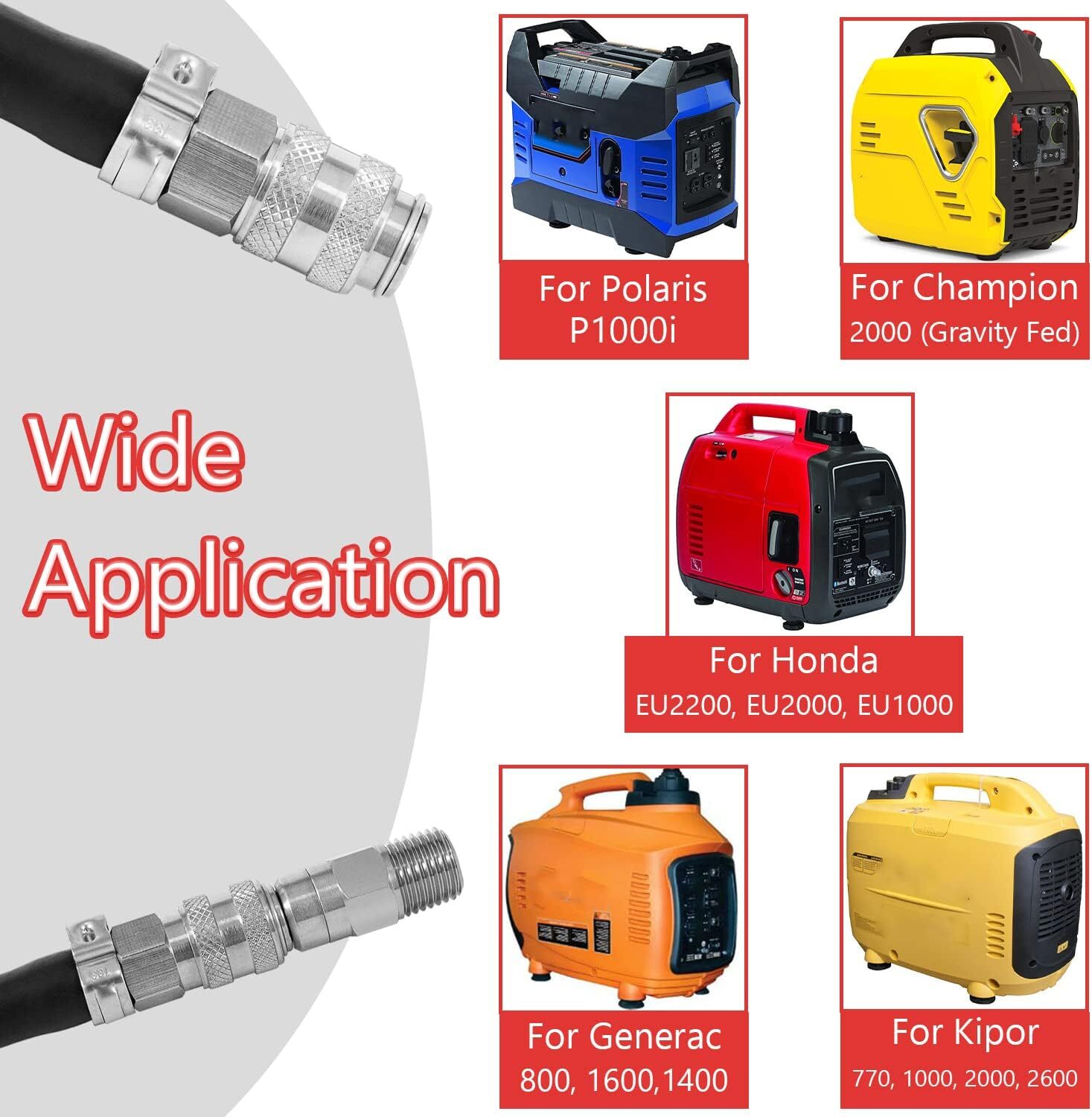 HND1.2CD Bergs II Dual System Fuel Extender Run Generator Kit for Honda Polaris