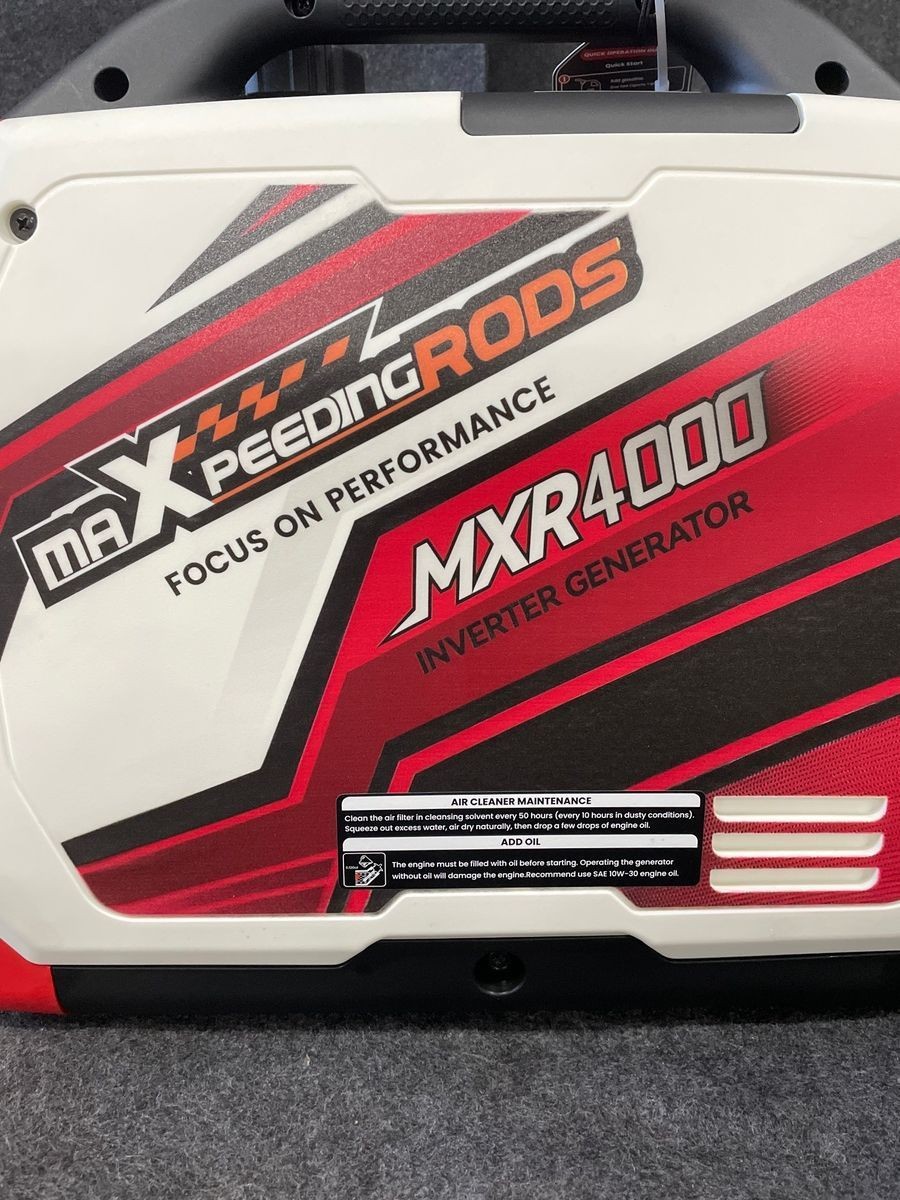 MAXPEEDINGRODS MXR4000 Inverter Generator Portable Bluetooth 4000W *