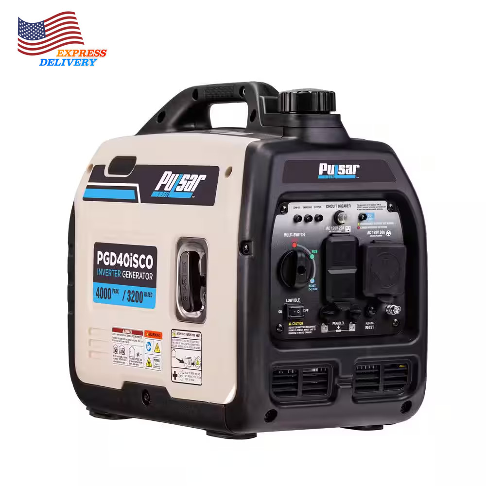 PGD40ISCO 4000-Watt Super Quiet Gasoline Powered Inverter Generator FREE SHIP US