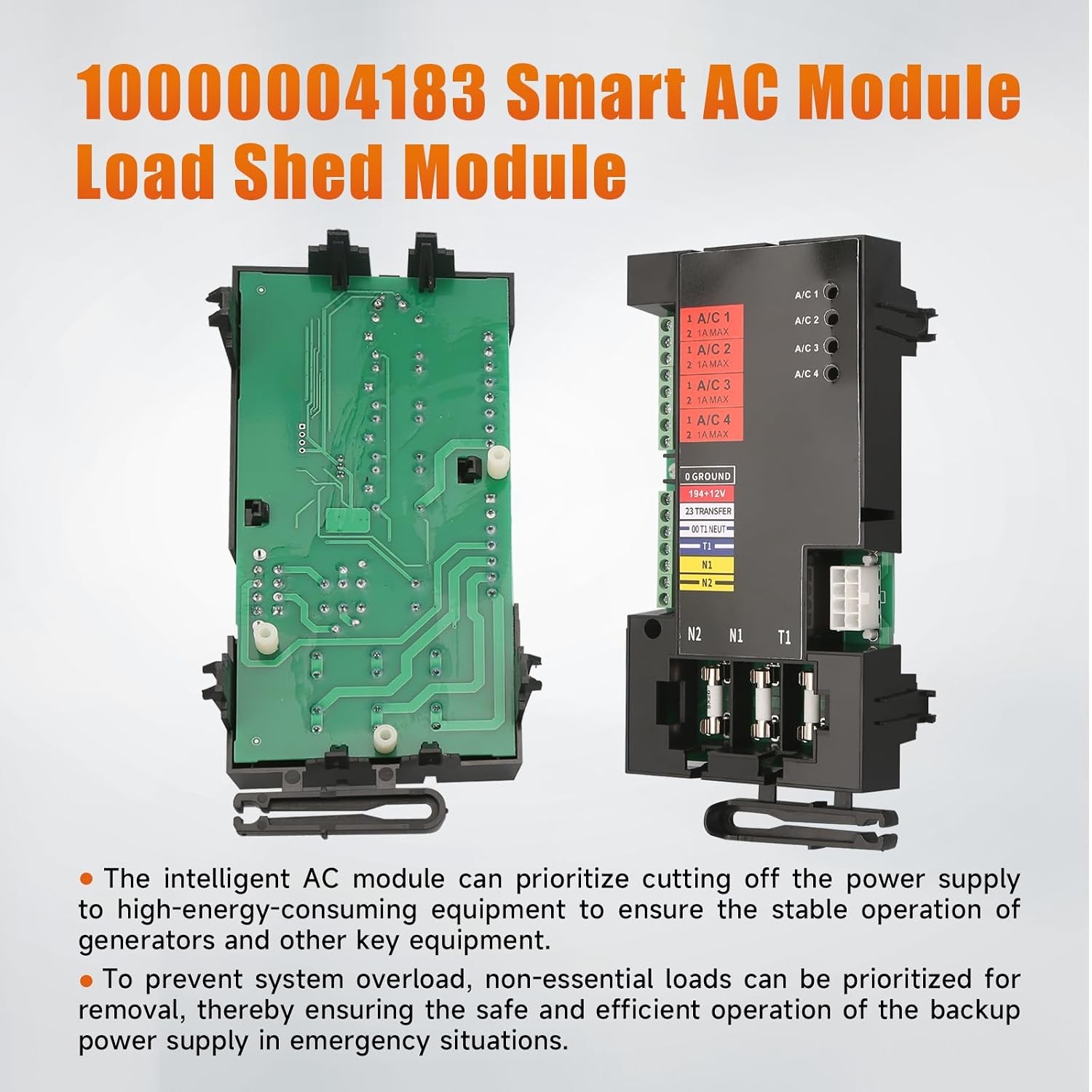Smart AC Module Load Shed Module 10000004183 A0004499959 ATS 100/200A