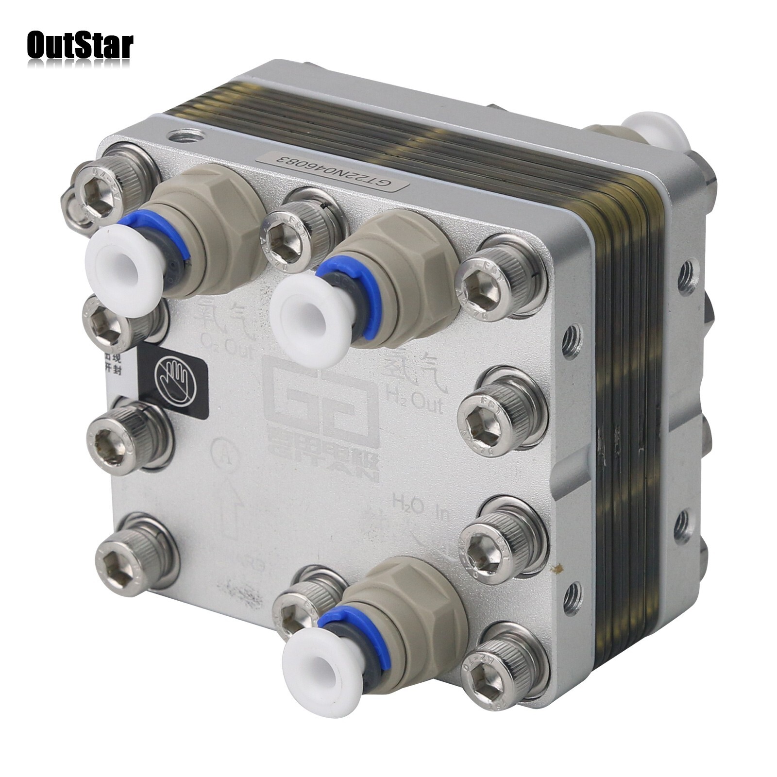 GT-A600A-4150 600ML Electrolytic Cell Module PEM Hydrogen Generator for Water