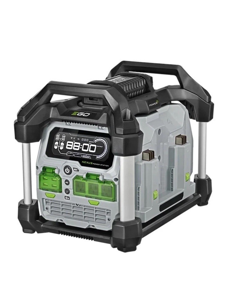 EGO #PST3042 POWER+ Nexus Portable Station 3000W—2 X 7.5 Ah Batteries + Charger