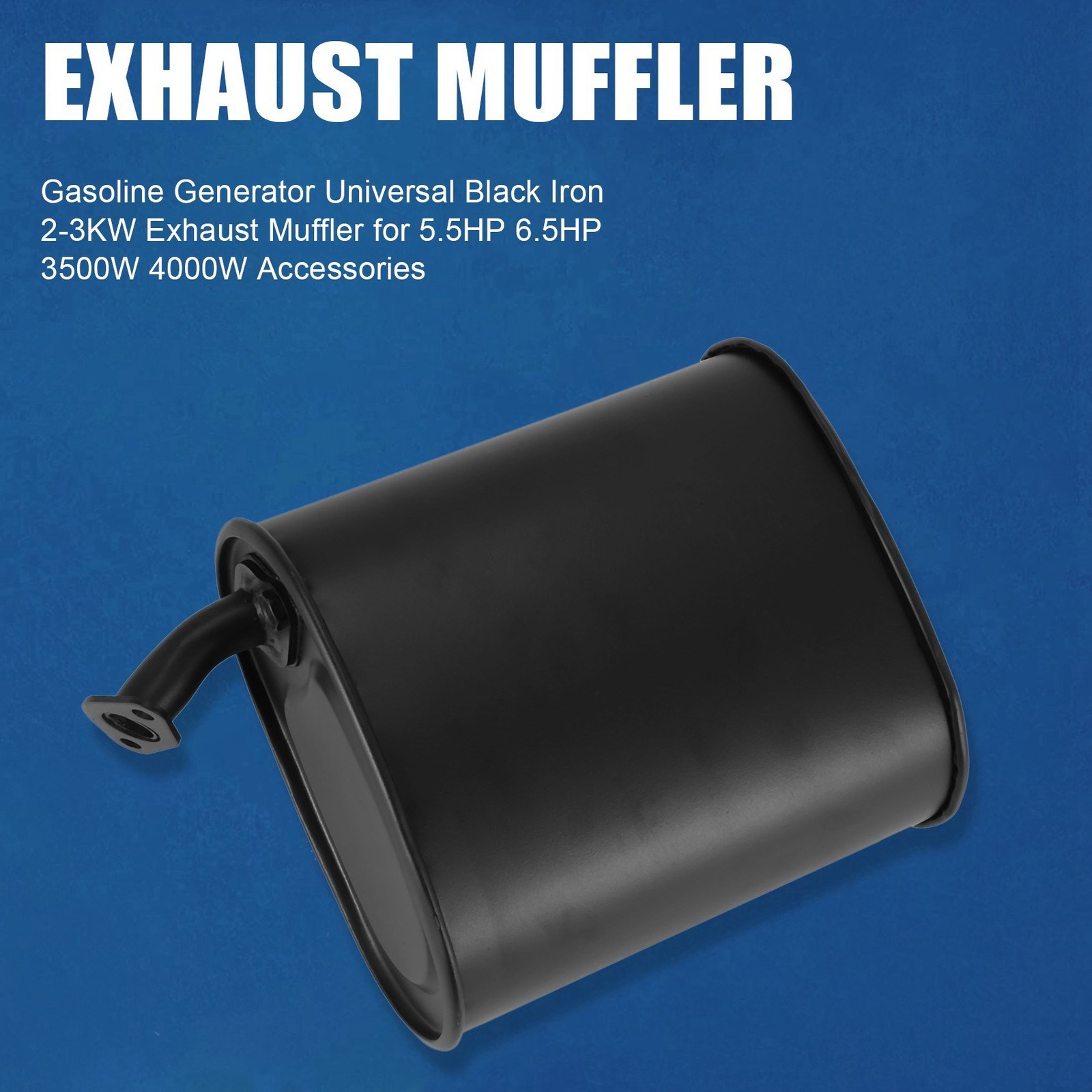 Gasoline Generator Universal 2-3KW Exhaust Muffler for 5.5HP 63811