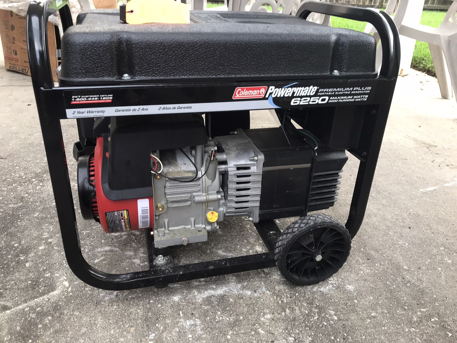 Coleman Powermate Premium Plus 5000 Gas Generator -Cash Only – *Local Pickup”
