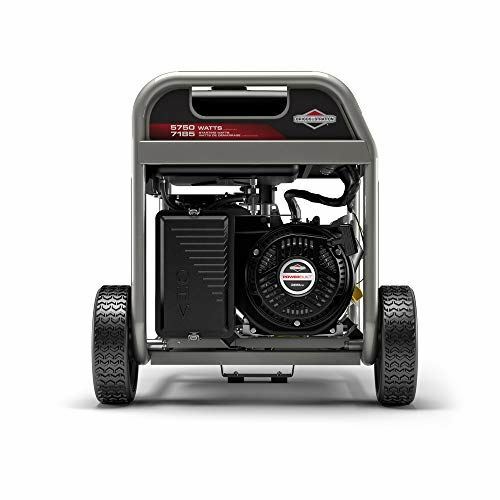 Briggs & Stratton 30708 5750w Generator, Portable, Gas Powered, Black