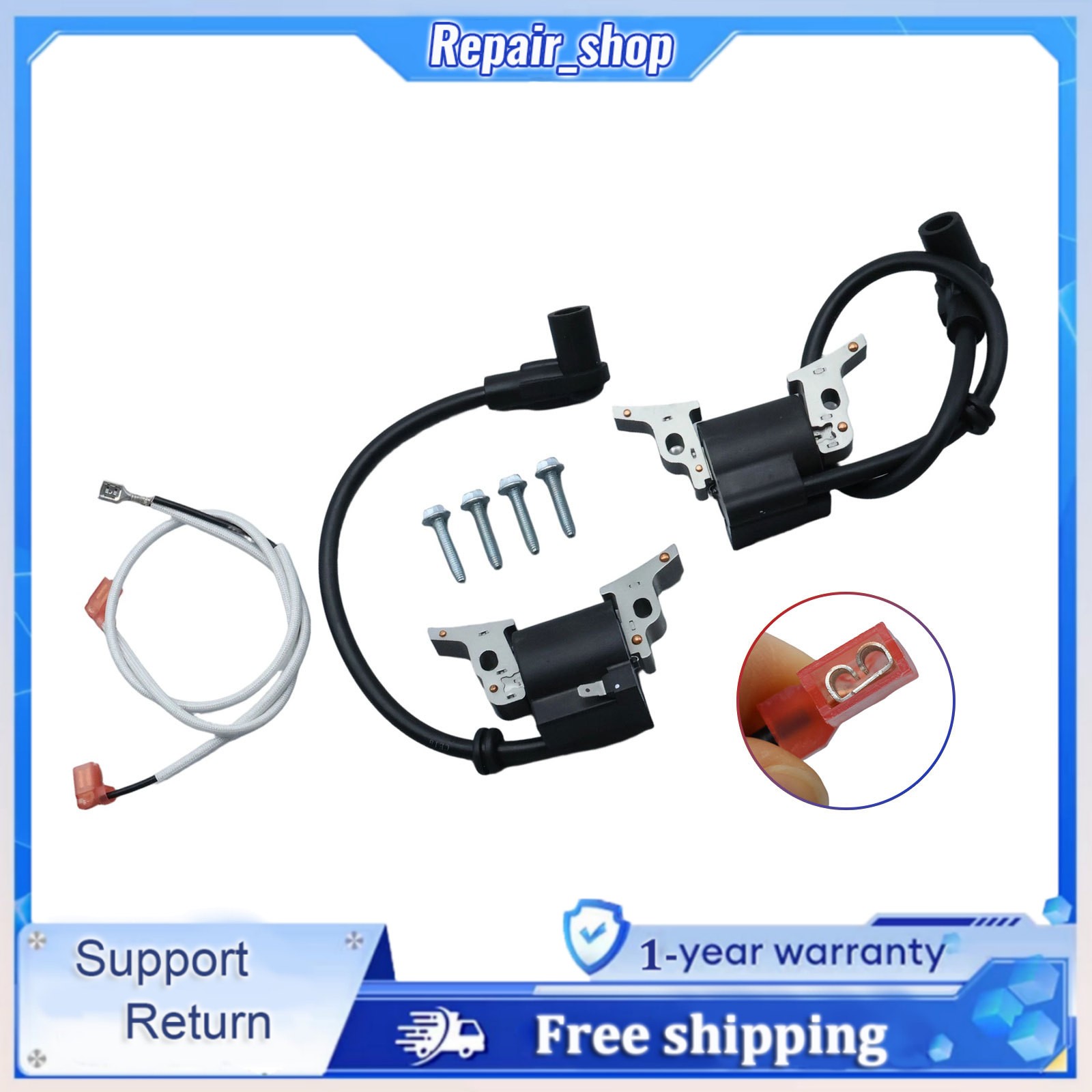 For GTV760 GTV990 25HP 27HP 0G3324BSRV 0G3224A 0K63030SRV Magneto Kit
