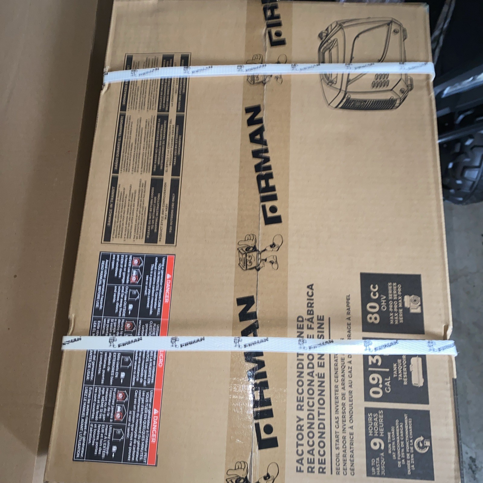 FIRMAN W01682F 2000/1600 Watt Recoil Start Inverter Generator –