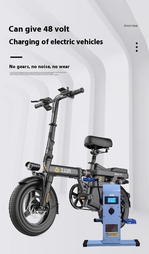 Foot-operated Generator Hand-cranked Mobile Power Charging Treasure High-power