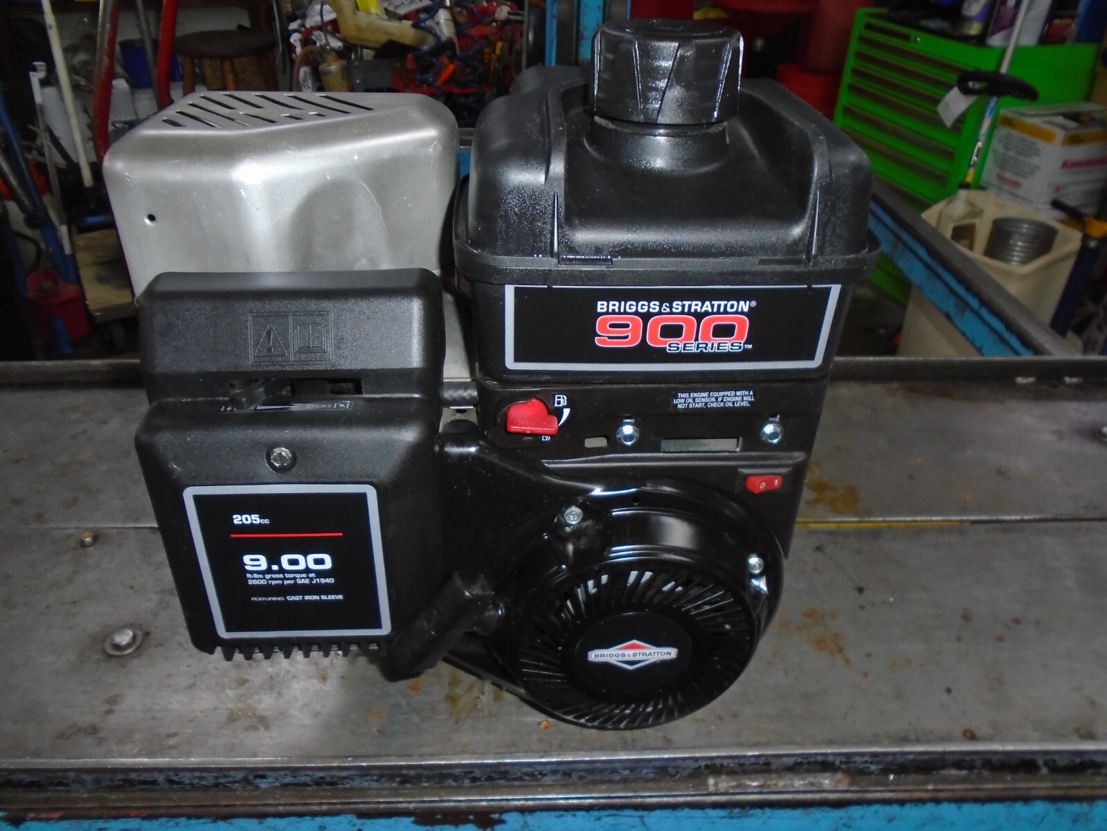 BRIGGS &STRATTON 9000 SERIES INTEK GENERATOR ENGINE 205cc 7hp BRIGGS