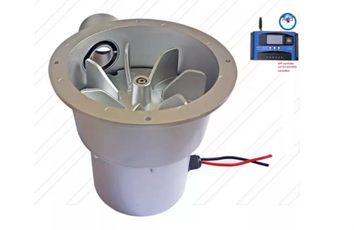 Hydraulic Turbine-Type Small Generator, DC Permanent Magnet Brushless