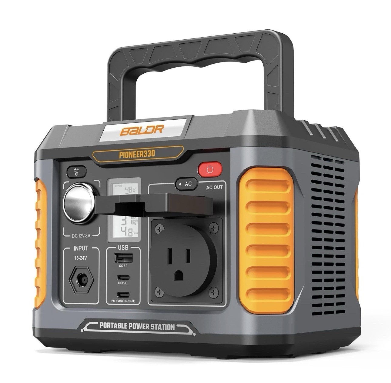 New Portable Station 330W 660W Peak Generator 288Wh Solar Power Bank Wireless