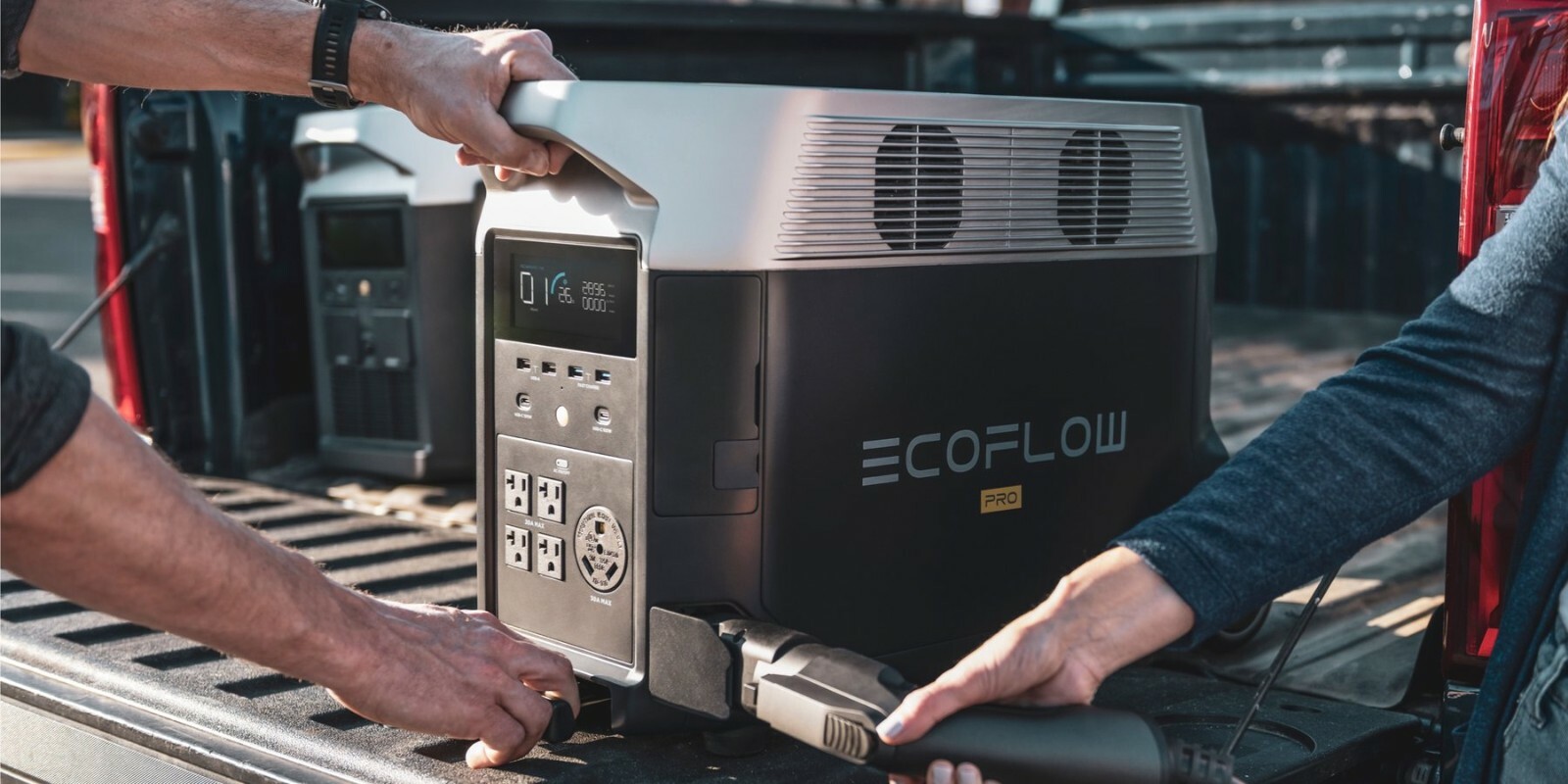 EcoFlow DELTA Pro 3600Wh Power Station Generator Certified Refurbished, LFP