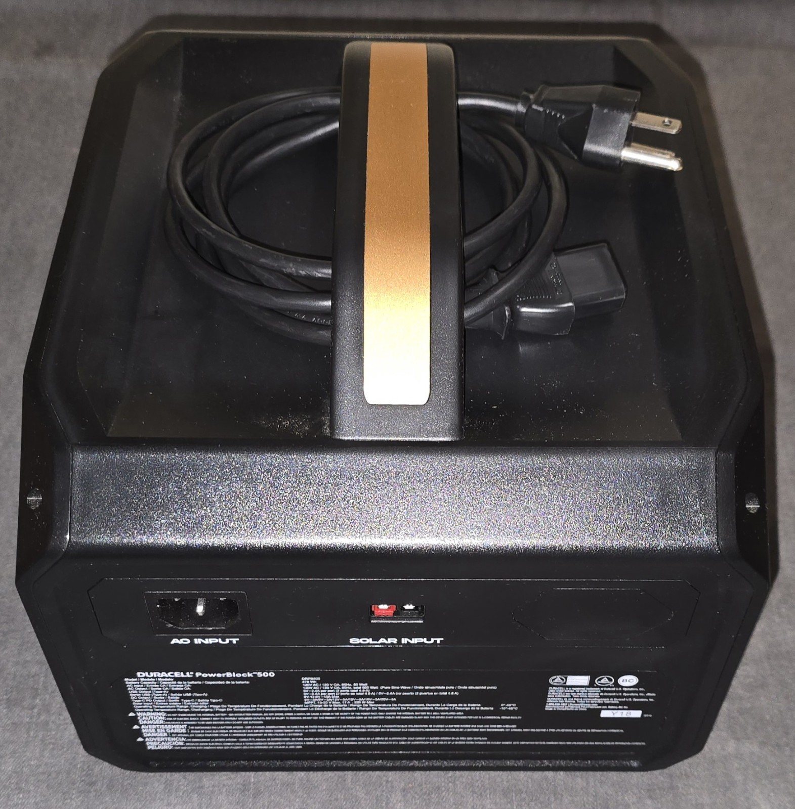 Duracell PowerBlock 500 Portable Battery Generator DRPB500