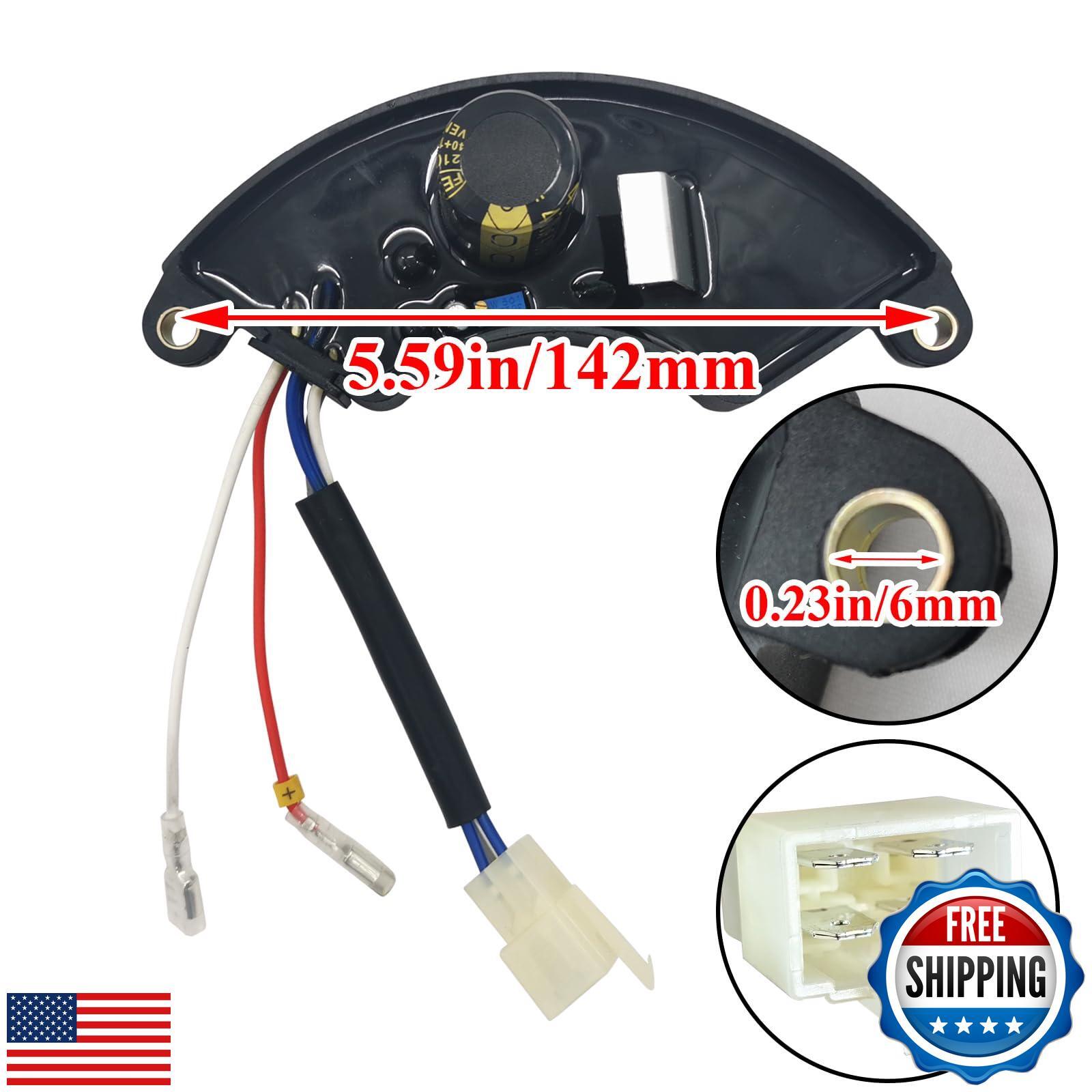 WOTIAN Generator AVR Automatic Voltage Regulator Fit for Champion 6500w Gener