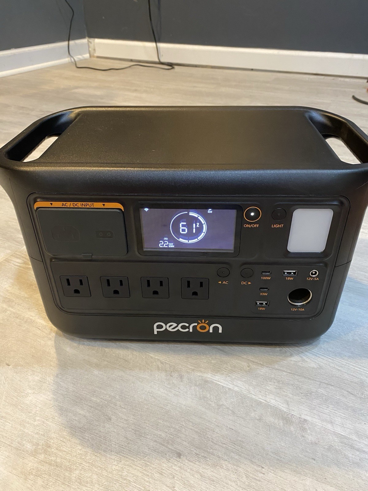 Pecron F1000 LFP Portable Power Generator 1004Wh LFP 1500W