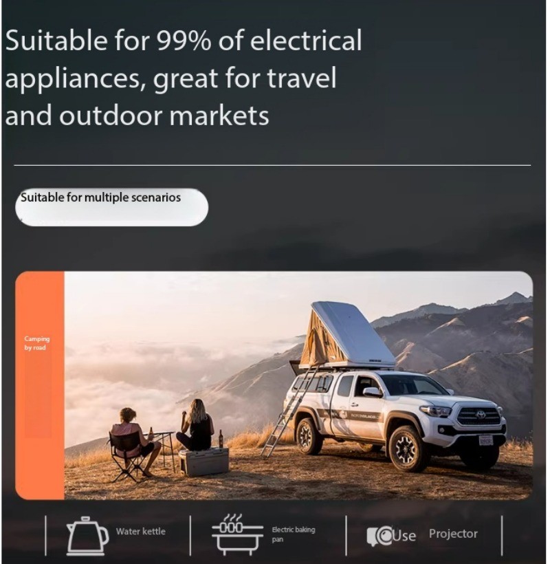 Silent Variable-frequency Gasoline Generator with 220V Outdoor Power Supply