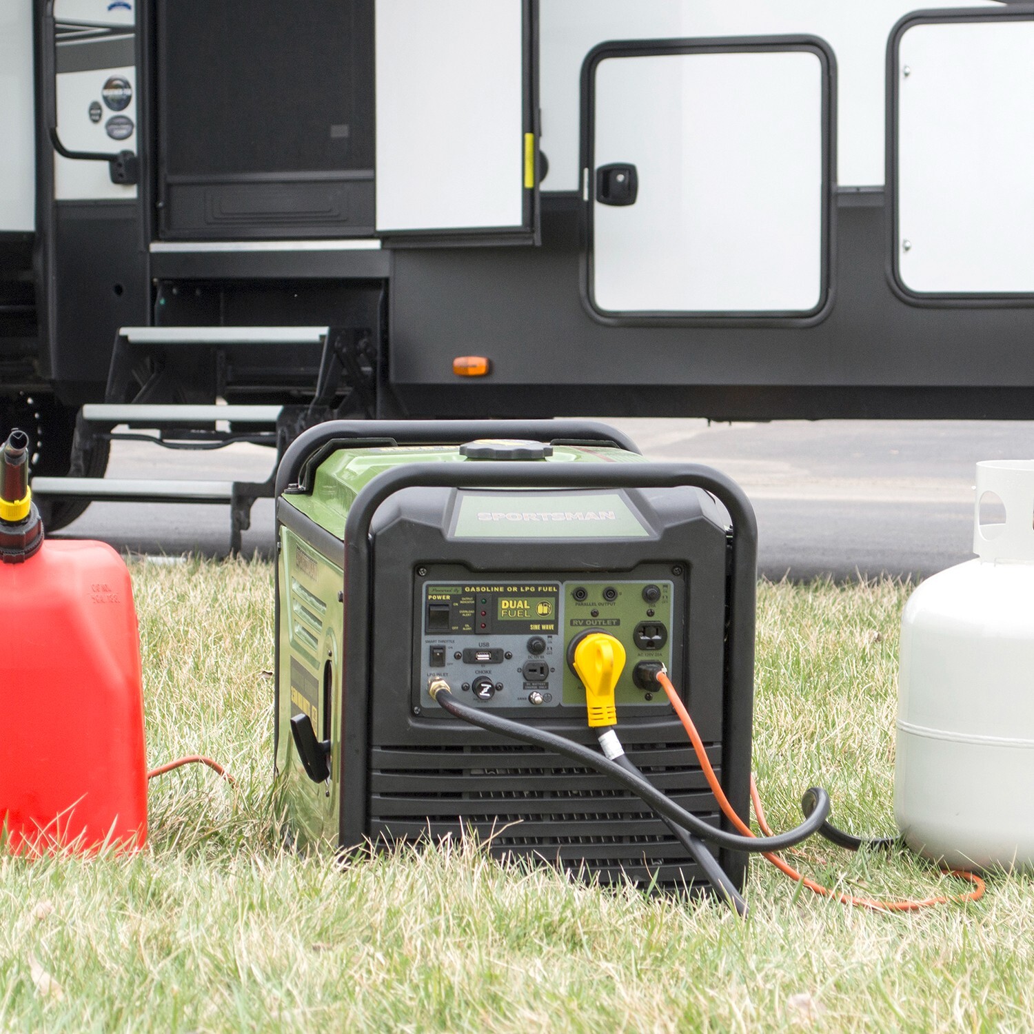 Sportsman 3,500-Watt Dual Fuel Inverter Generator for Sensitive Electronics