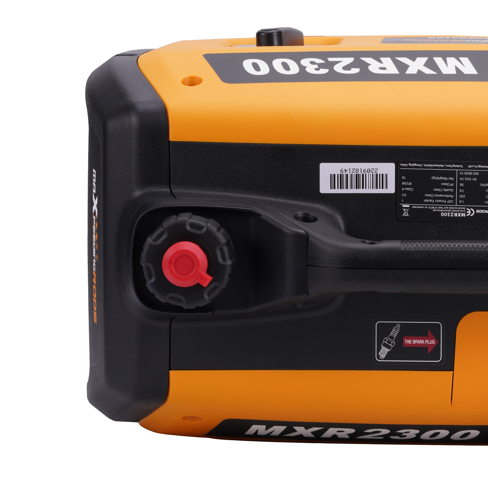 MXR2300 2300 Watt Gasoline Powered Small Quiet Inverter Generator With Carb