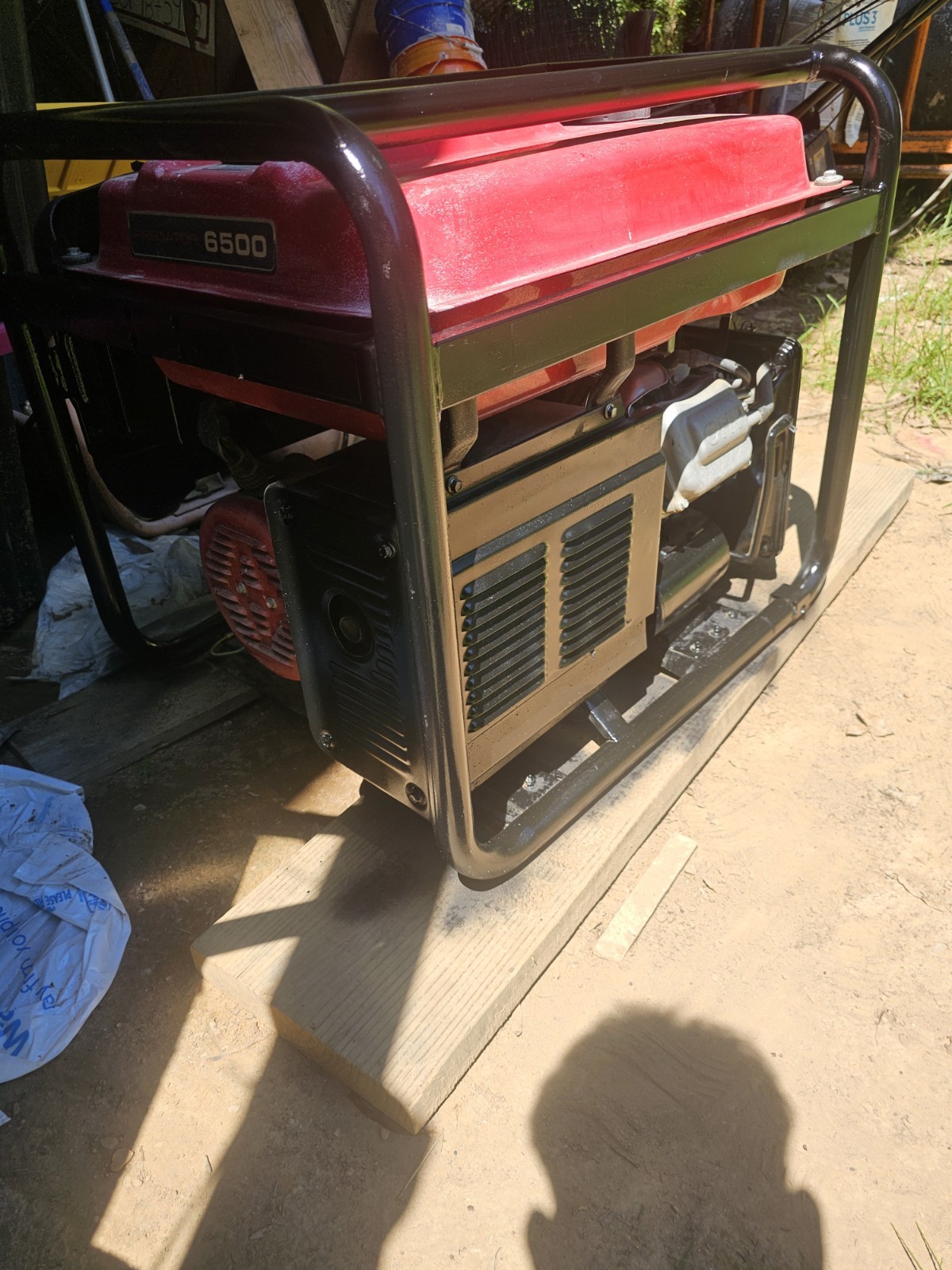 Predator 6500 Portable Power Generator 6500 Start/5500 Run Watts Home Backup
