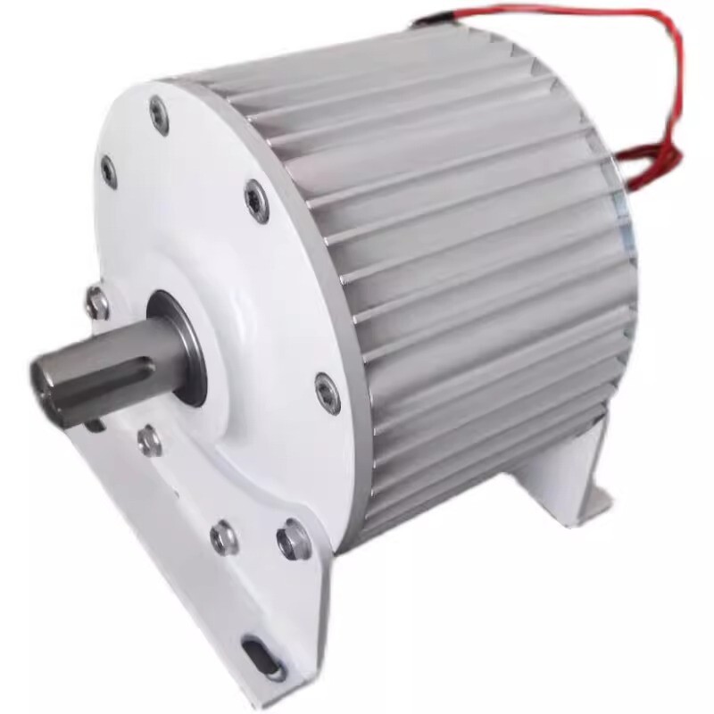 Three-phase AC 1000W 500 Rpm 24V 48V 220V Rare Earth Permanent Magnet Generator