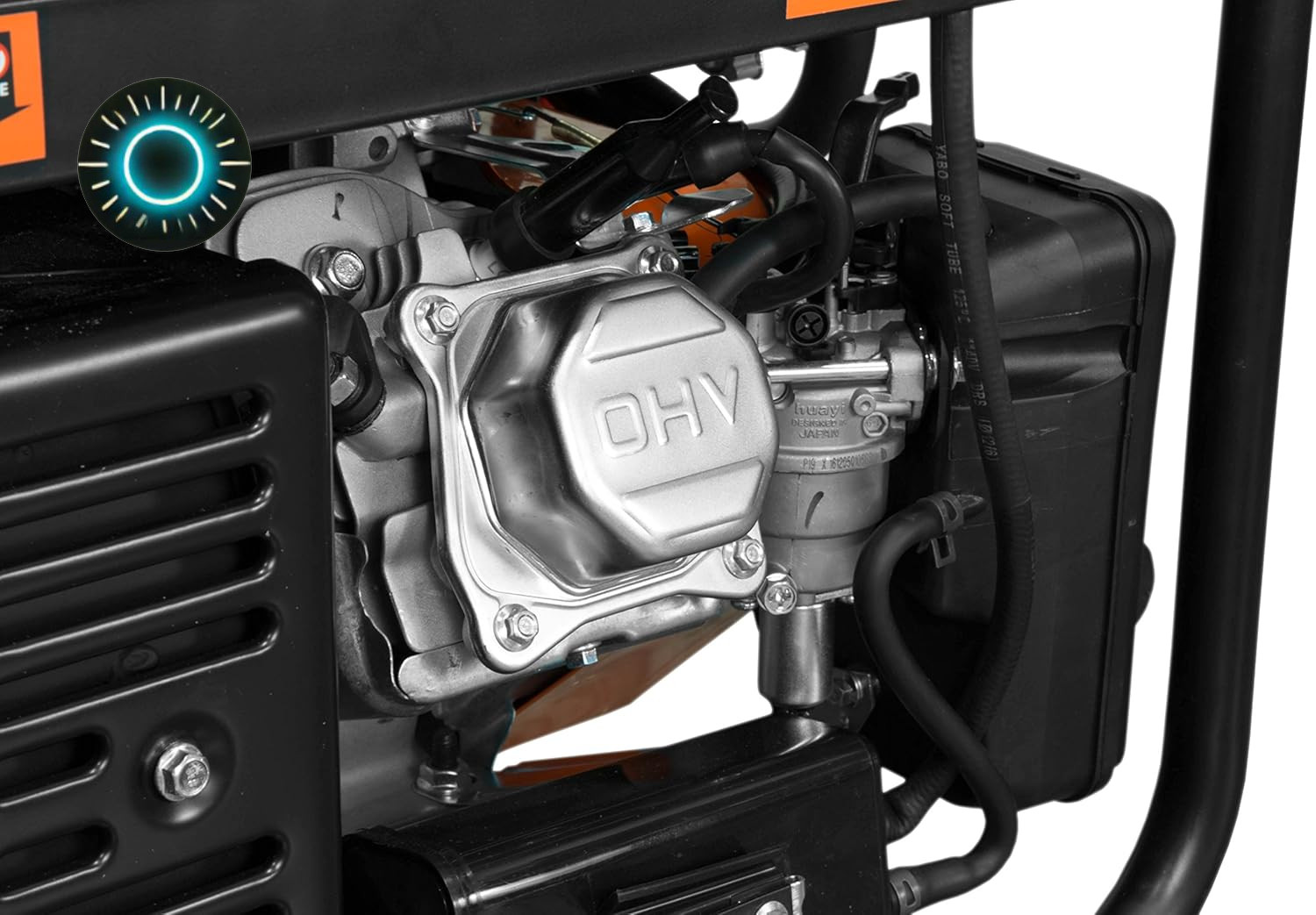 DF475T WEN 4,750-Watt 120V/240V Dual Fuel Portable Generator Wheel Kit Electric
