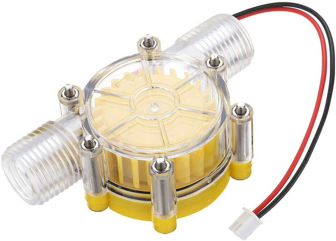 Hydroelectric Micro Hydro Generator 1/2 Inch Portable Water Flow Generator Charg