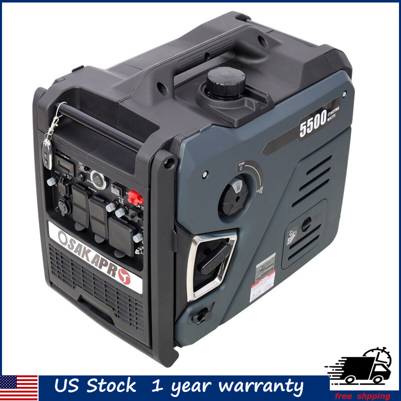 5.5KW Portable Generator Super Quiet Inverter Generator Electric & Remote Start