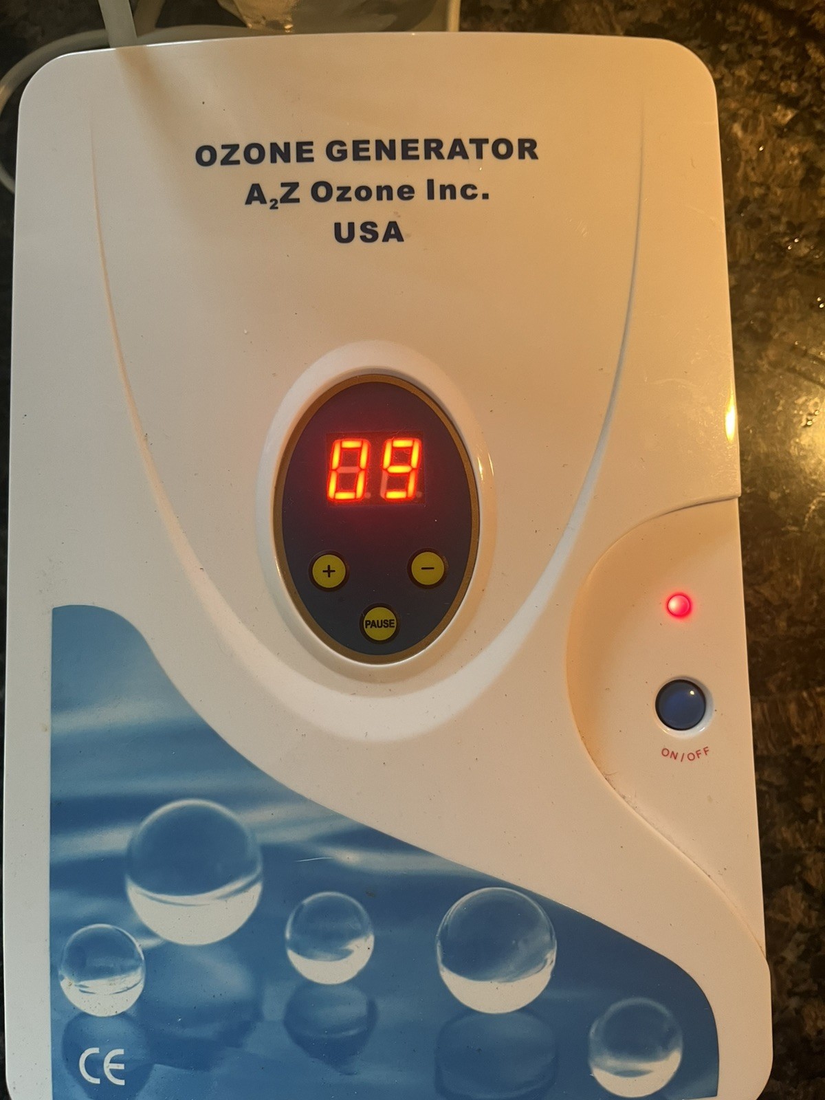Aqua-6 Home Ozone Generator Ozonator for Water Cleansing