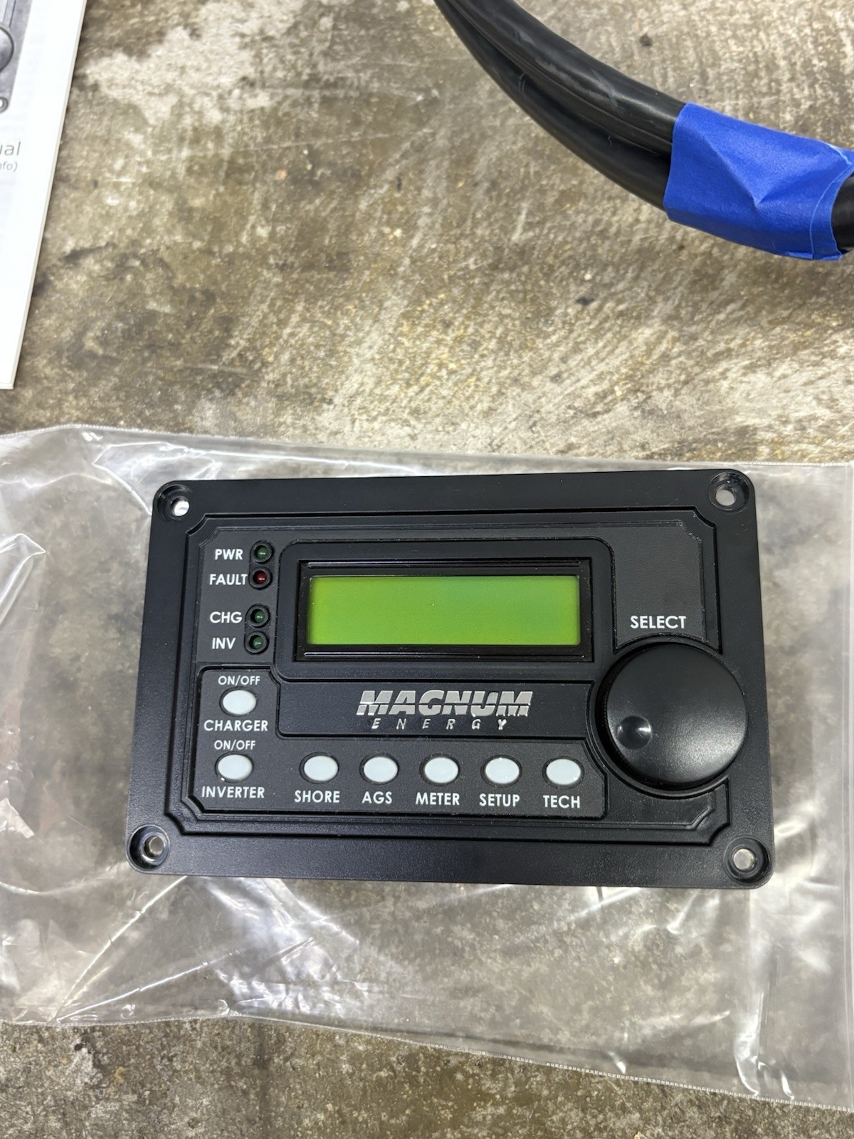 New Magnum Magnasine inverter MSH4024M 24V 4000w w ME-RC 50 Remote Hybrid
