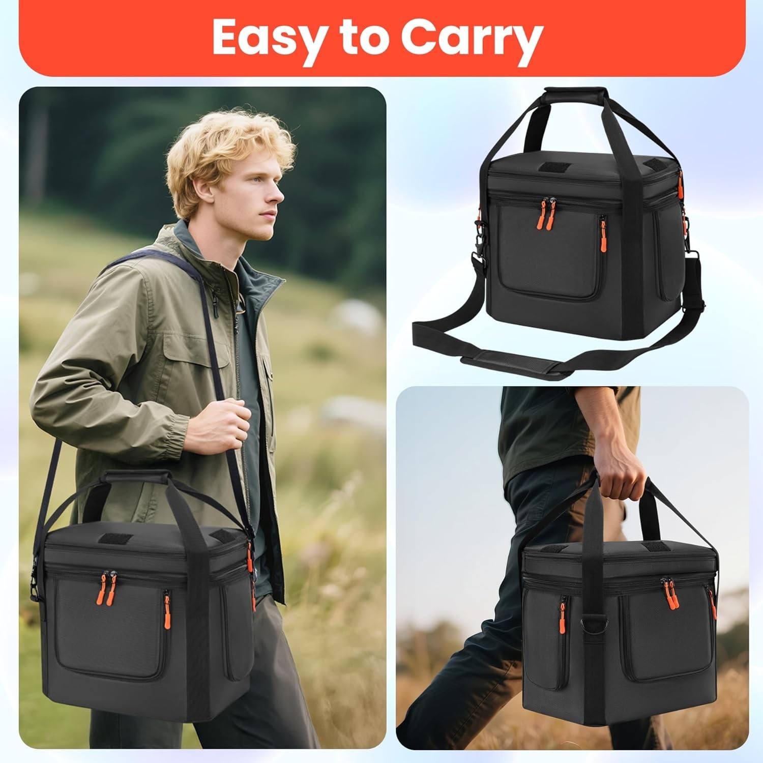Portable Carrying Bag for Jackery Explorer 1000 V2 – Compact & Stylish