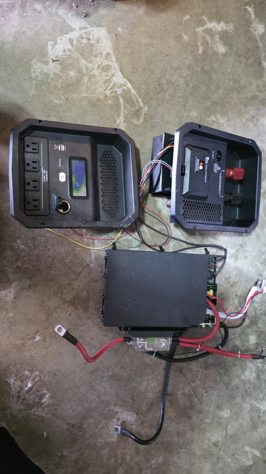 parts from Duracell Power Source Electric Generator, Solar Capable, Gasless,…