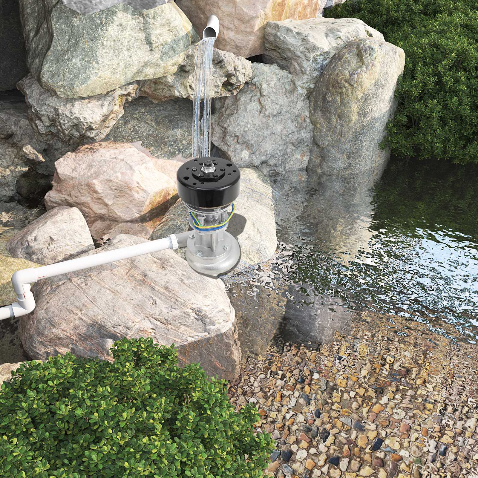 Micro Hydroelectric Generator Water Turbine Generator Mini Hydro Power Station