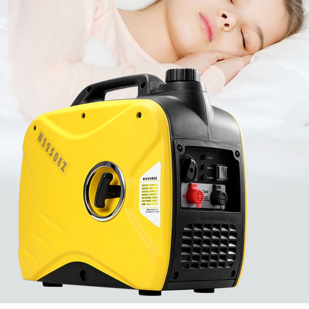 24V Parking Air Conditioner Automatic Gasoline Generator Remote Start DC Cargo