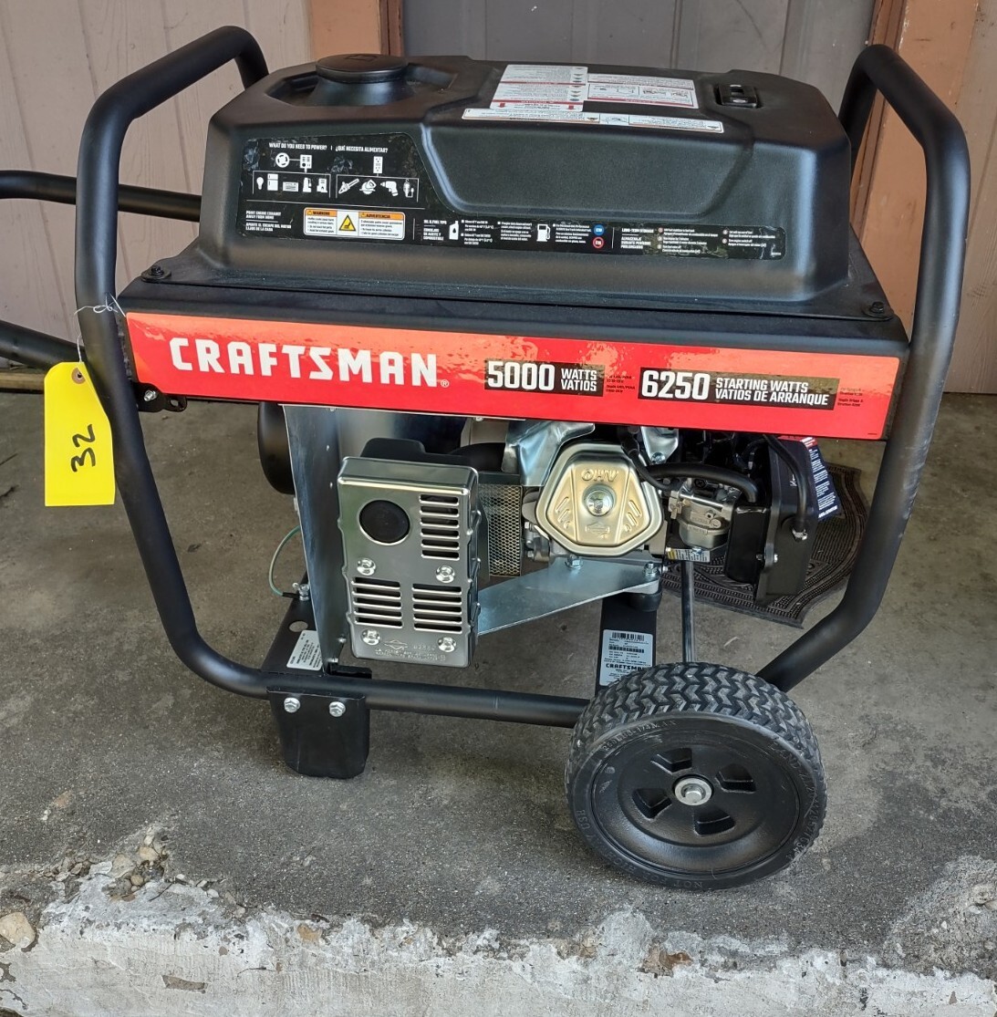 5000 Watts Craftsman Generator