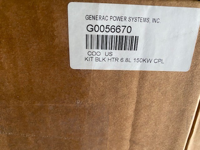 Generac 5667 Extreme Cold Weather Kit for 150 kW Generator (NEW)
