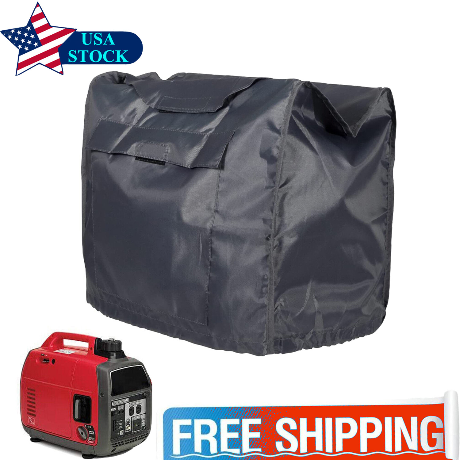 Generator Cover with Storage Pocket Fit For Honda Eu2000i Eu2200i Generators