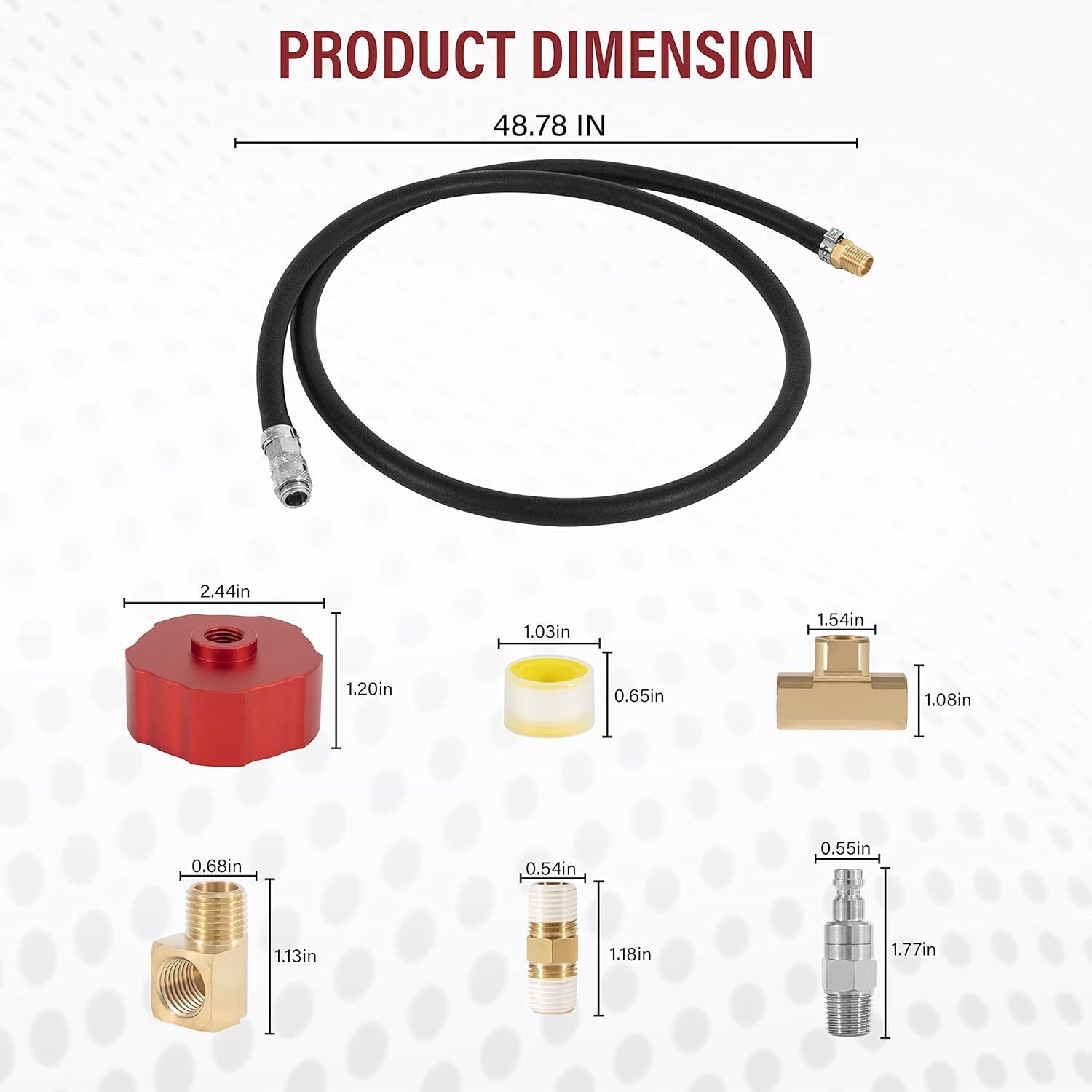 For Honda EU1000i, EU2000i, EU2200i HND1.2CD Dual System Extended Run Fuel Kit