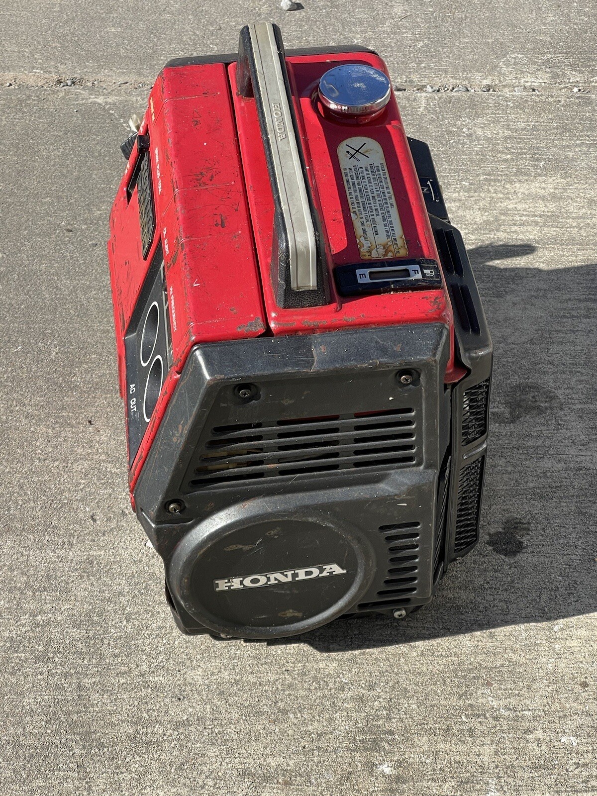 HONDA EX1000 120V 8.3A 97cc 1000W PORTABLE AC/DC GAS POWERED ELECTRIC GENERATOR