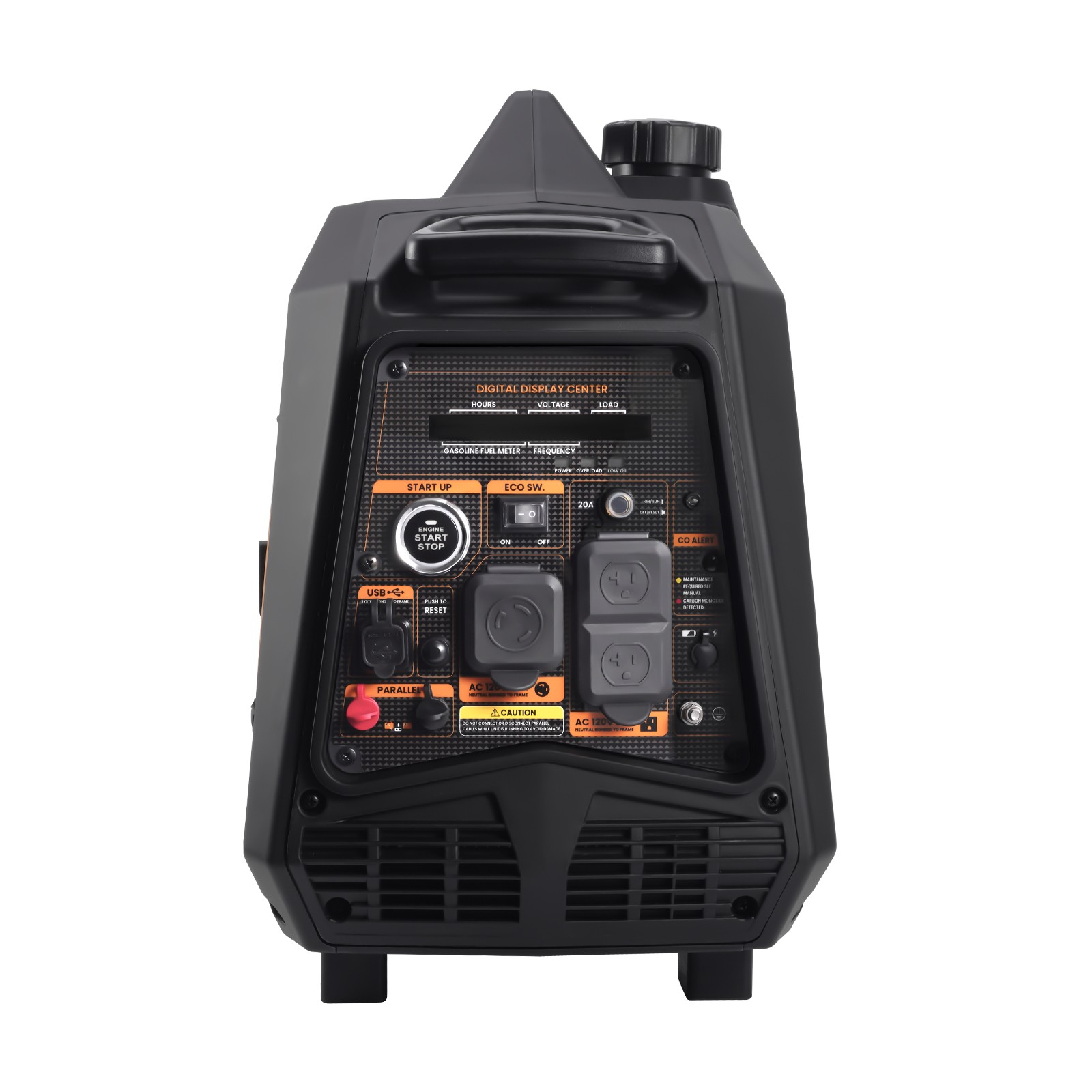 3500 Watt Portable Generator Inverter 3.2KW Gas Propane Dual Fuel Electric Start